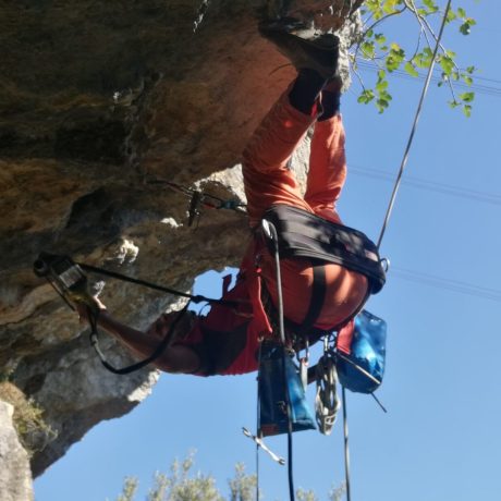 Construcción de vías ferrata